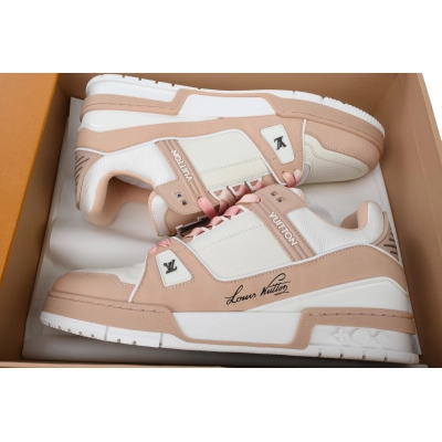 Louis Vuitton Trainer Sneaker Pink 02