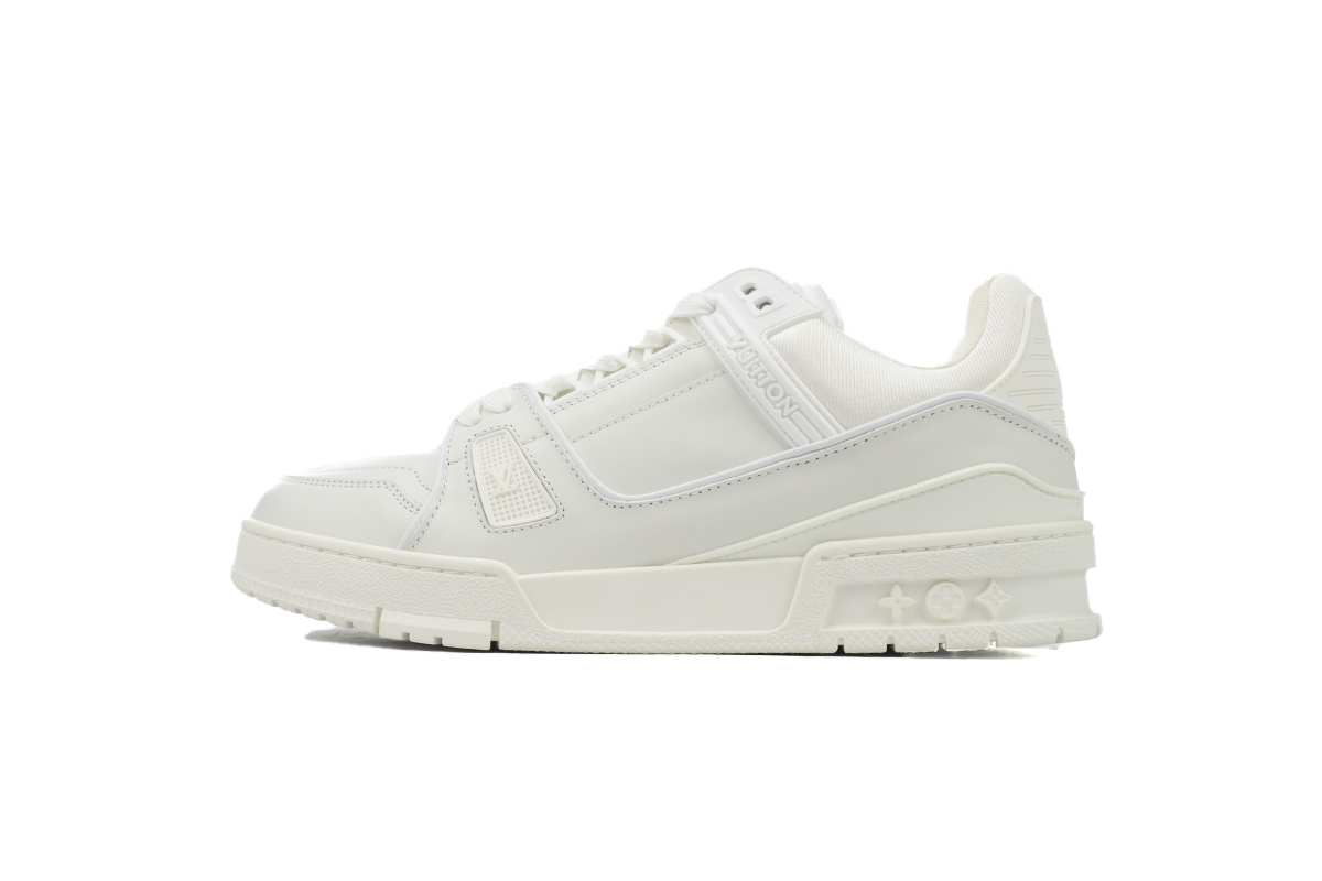 Louis Vuitton Trainer Triple White