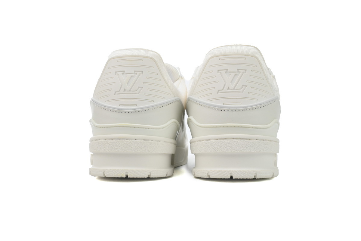 Louis Vuitton Trainer Triple White