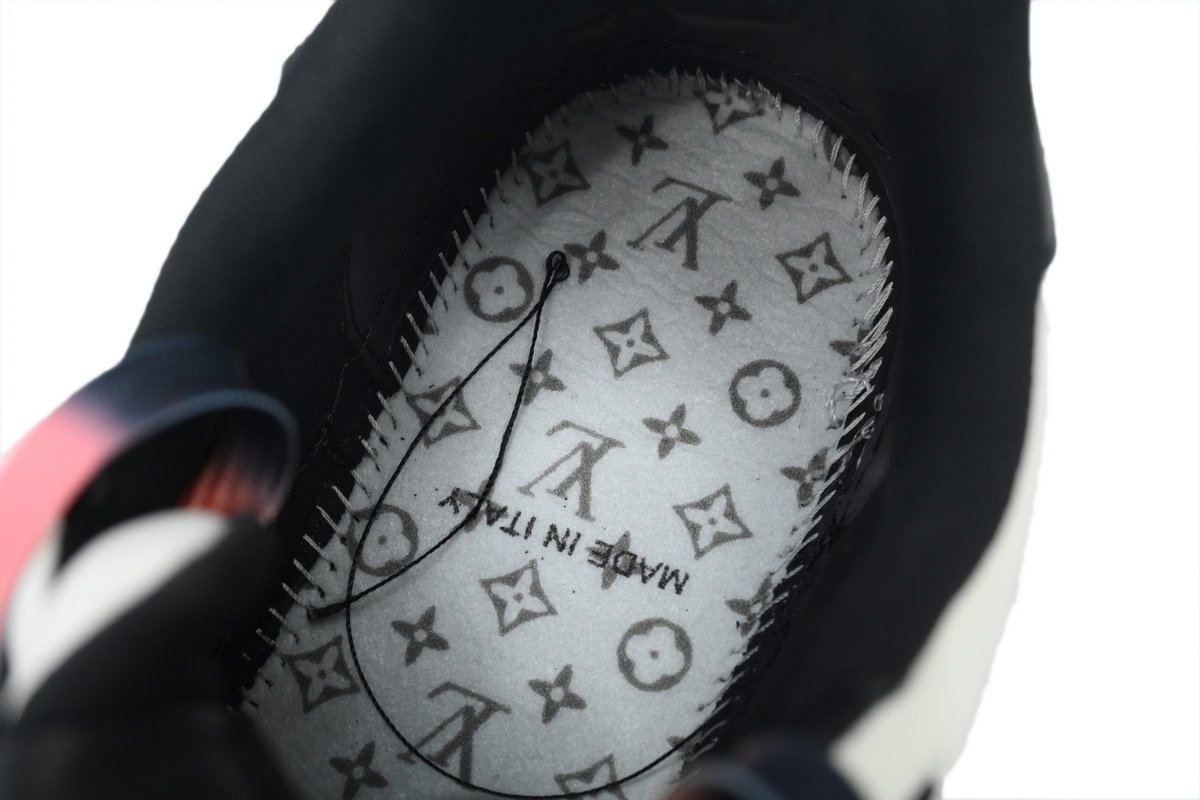 Louis Vuitton Trainer White and Black
