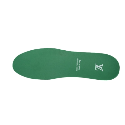 Louis Vuitton Trainer White Green Leather 02