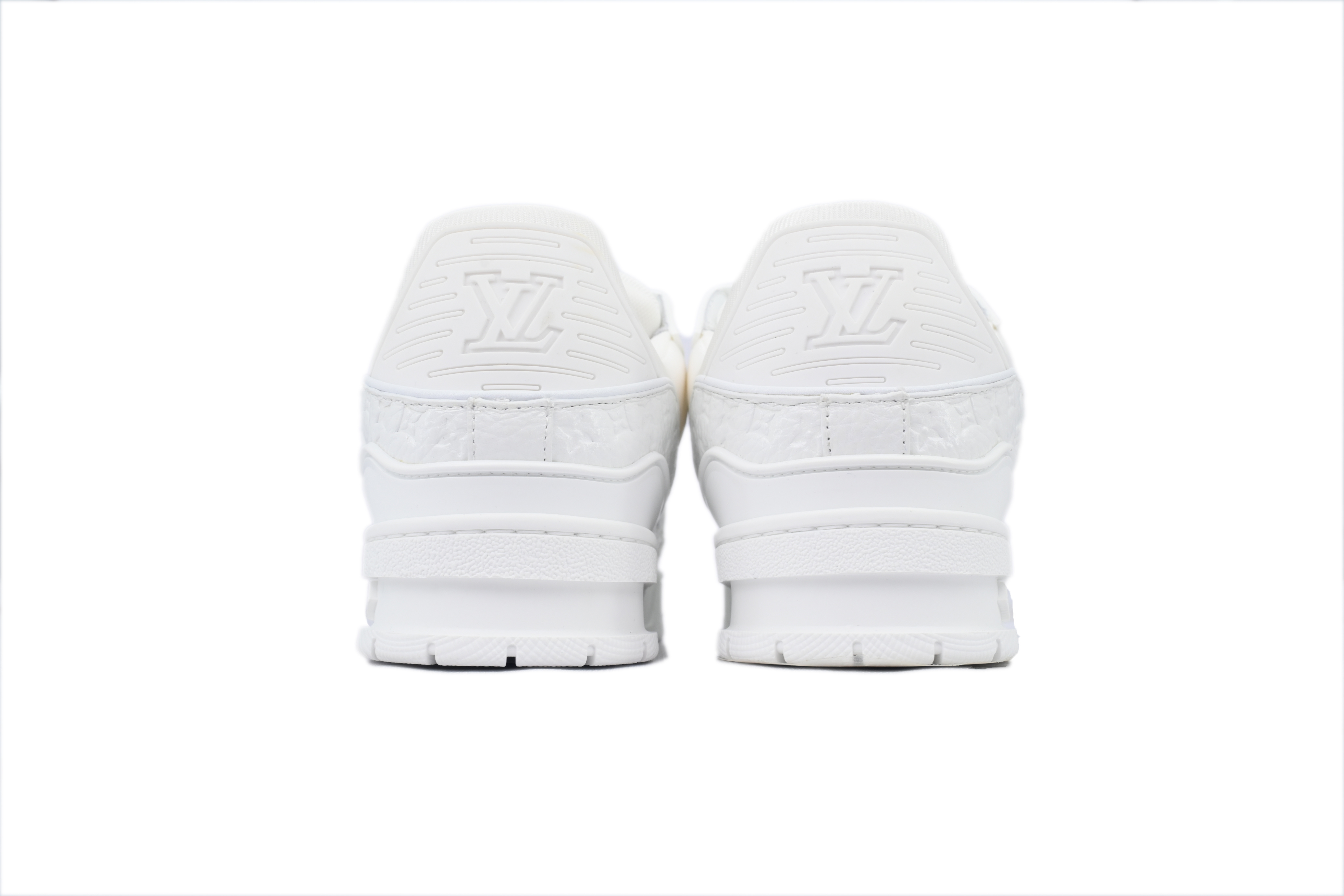 Louis Vuitton Trainer White Lychee Lacquer Skin