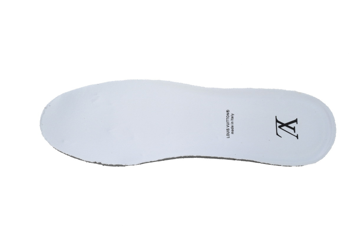 Louis Vuitton Trainer White Navy Blue
