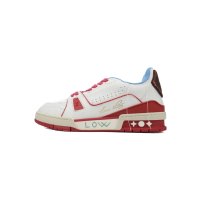 Louis Vuitton Trainer Yellow Blue 01