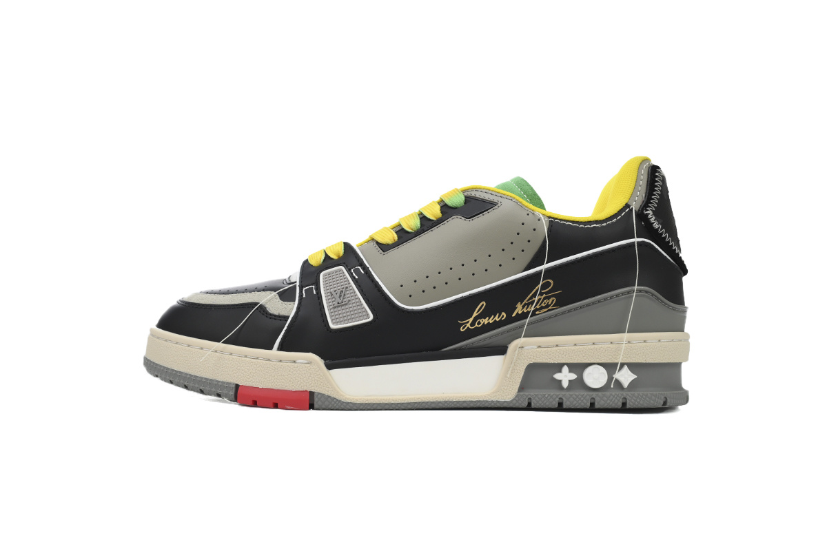 Louis Vuitton Trainer Yellow Lining