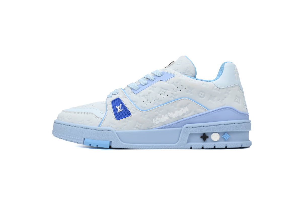 Tyler x Louis Vuitton Trainer Light Blue