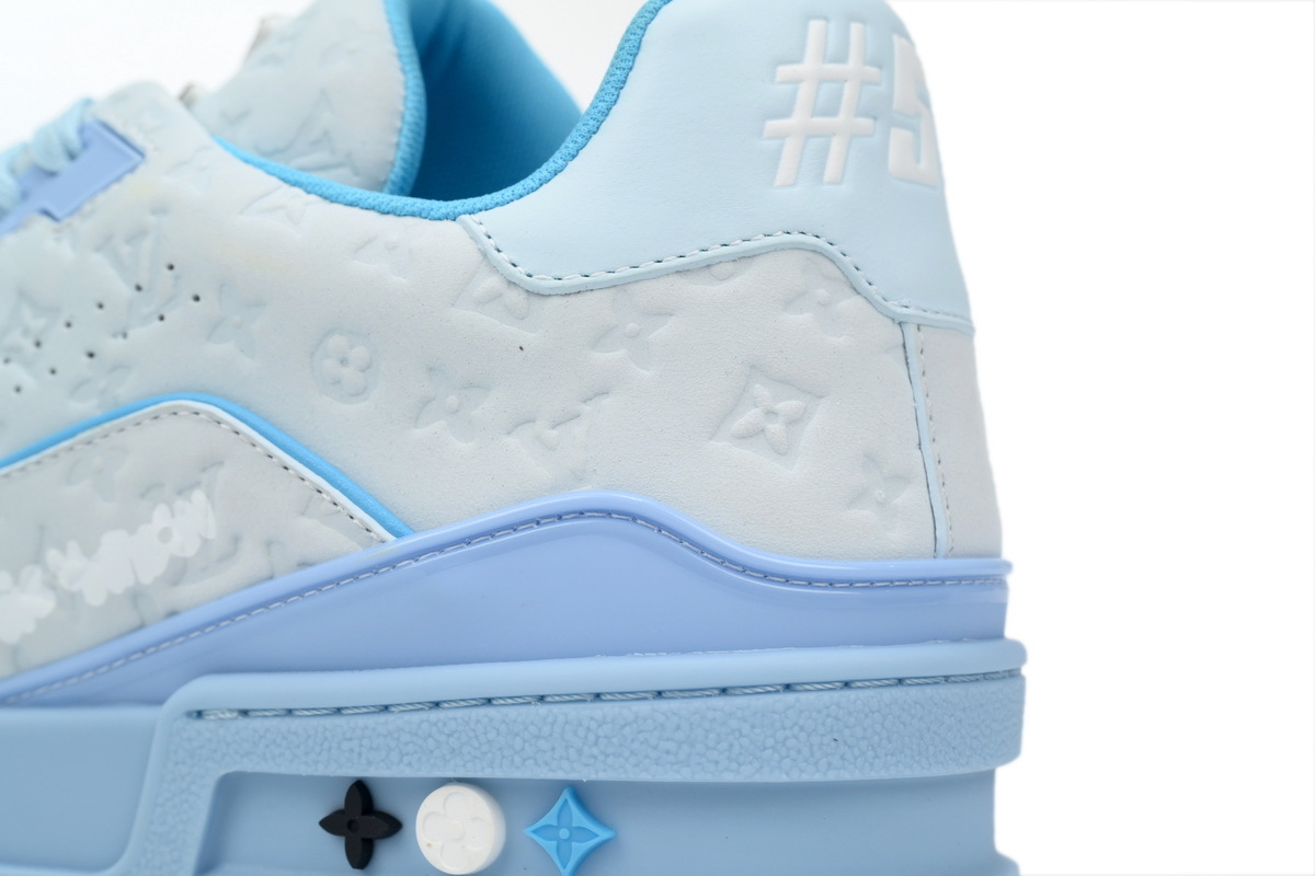 Tyler x Louis Vuitton Trainer Light Blue