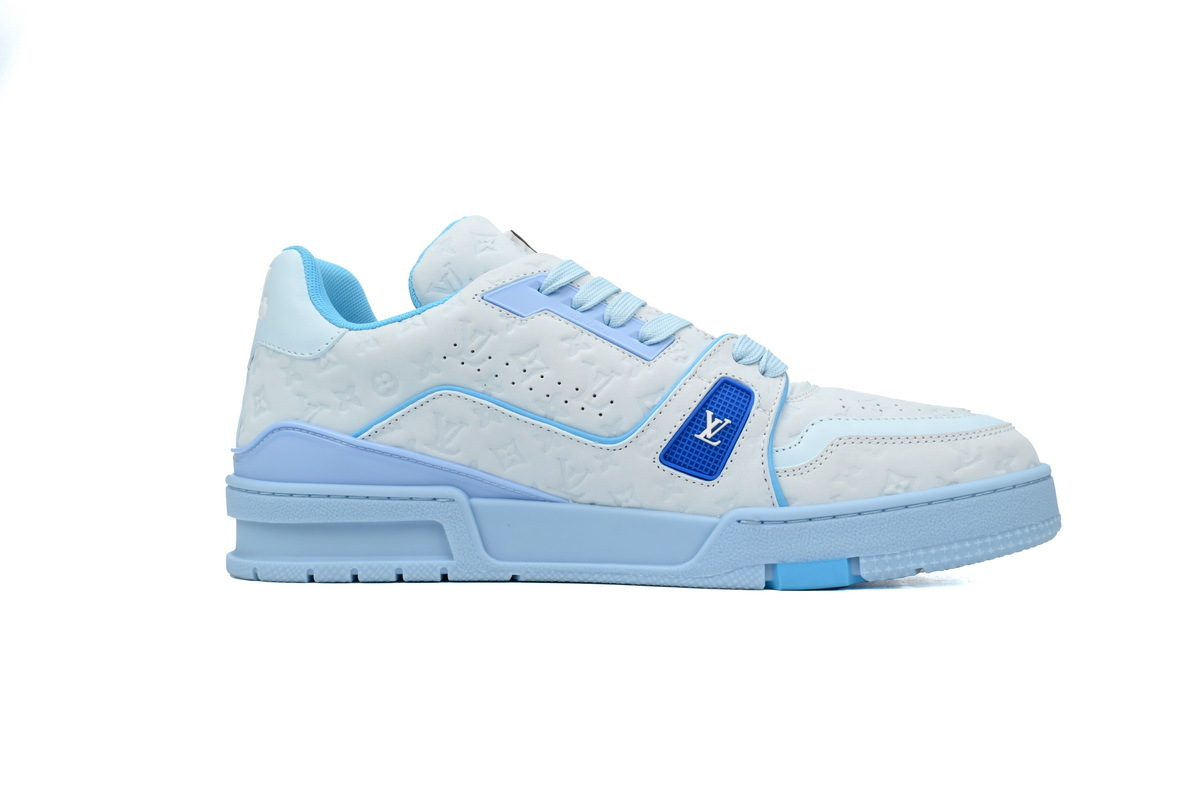 Tyler x Louis Vuitton Trainer Light Blue