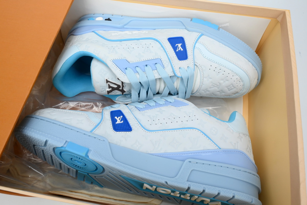 Tyler x Louis Vuitton Trainer Light Blue