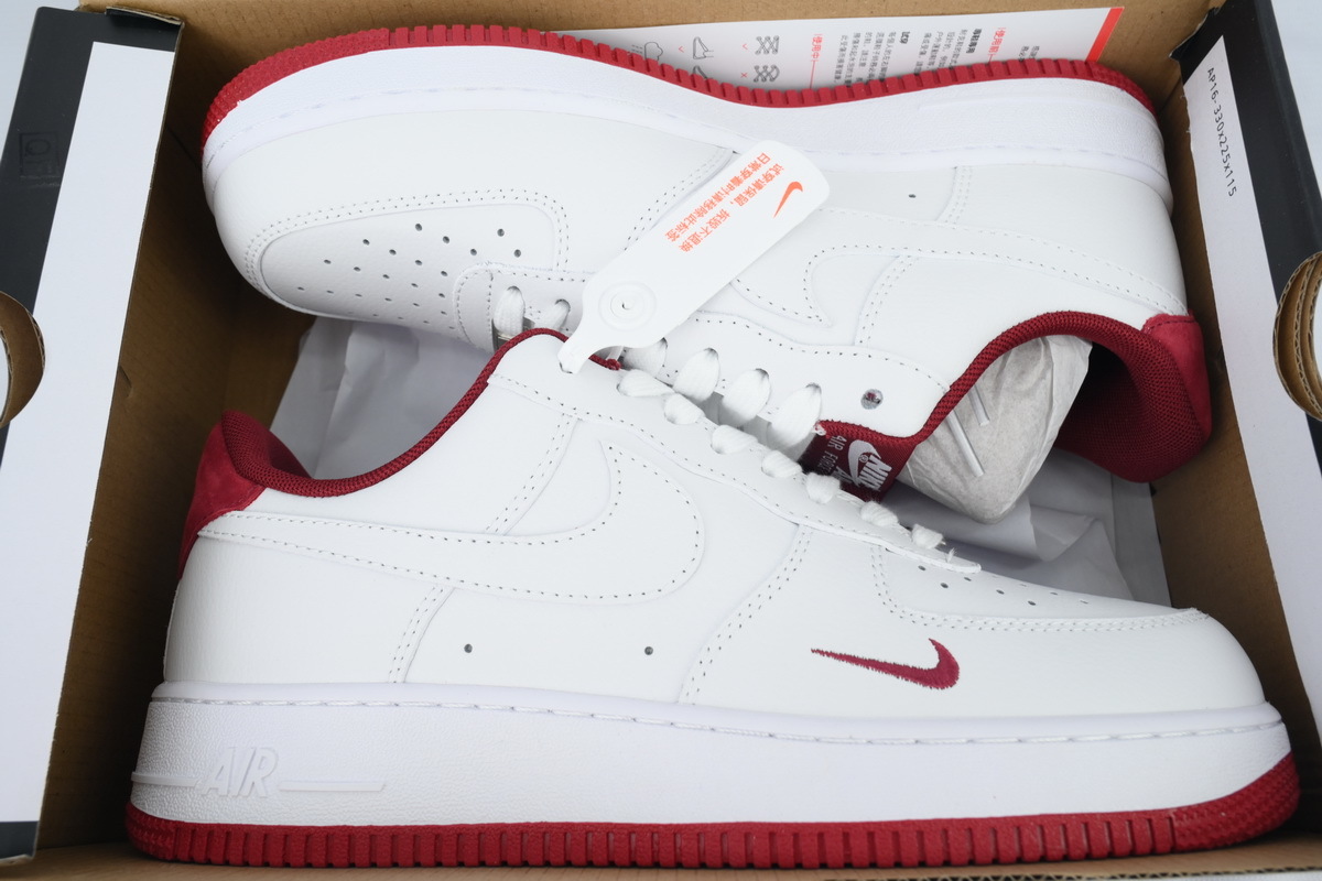 Air Force 1 07 LV8 Mini Swoosh Pack - White Team Red HM9483-100