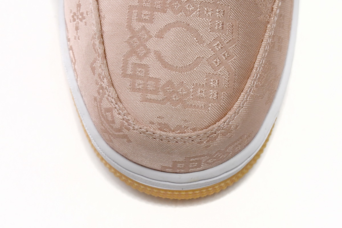 CLOT x Nike Air Force 1 Low Premium Rose Gold Silk CJ5290-600