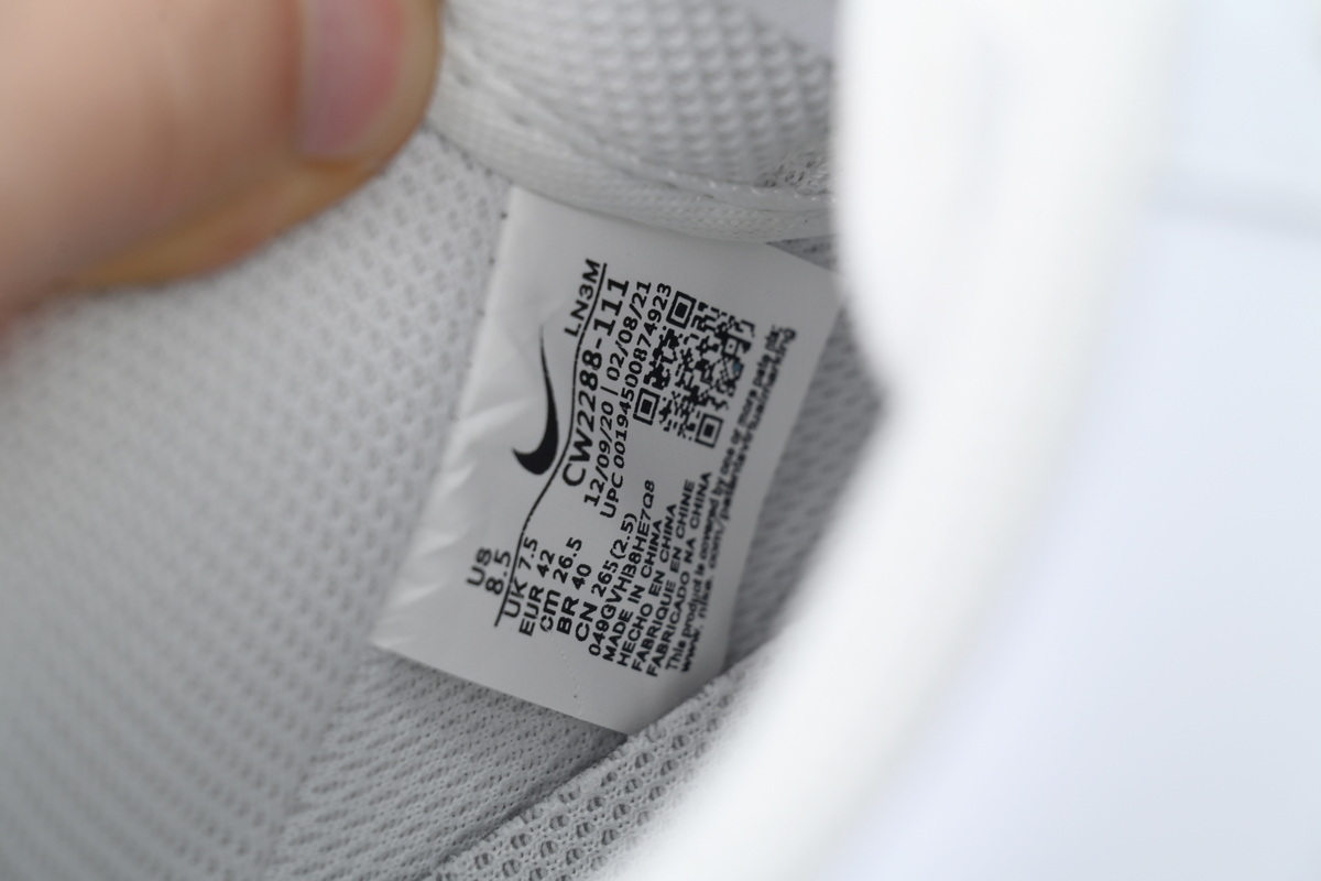 Nike Air Force 1 07 Low Cold Frost White CW2288-111