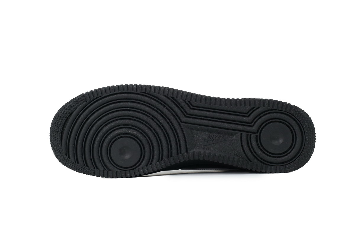 Nike Supreme x Air Force 1 Low Black Warrior Black And White CU9225-001