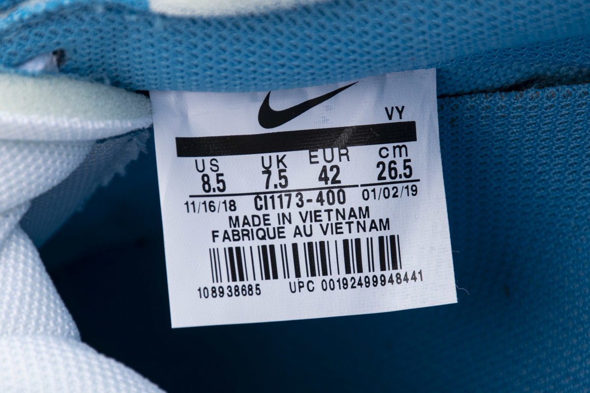 OFF White X Air Force 1 ’07 Low Sky Blue MCA CI1173-400