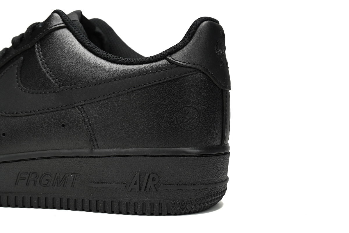 Pre-owned Nike Air Force 1 07 Triple Black CW2288-001