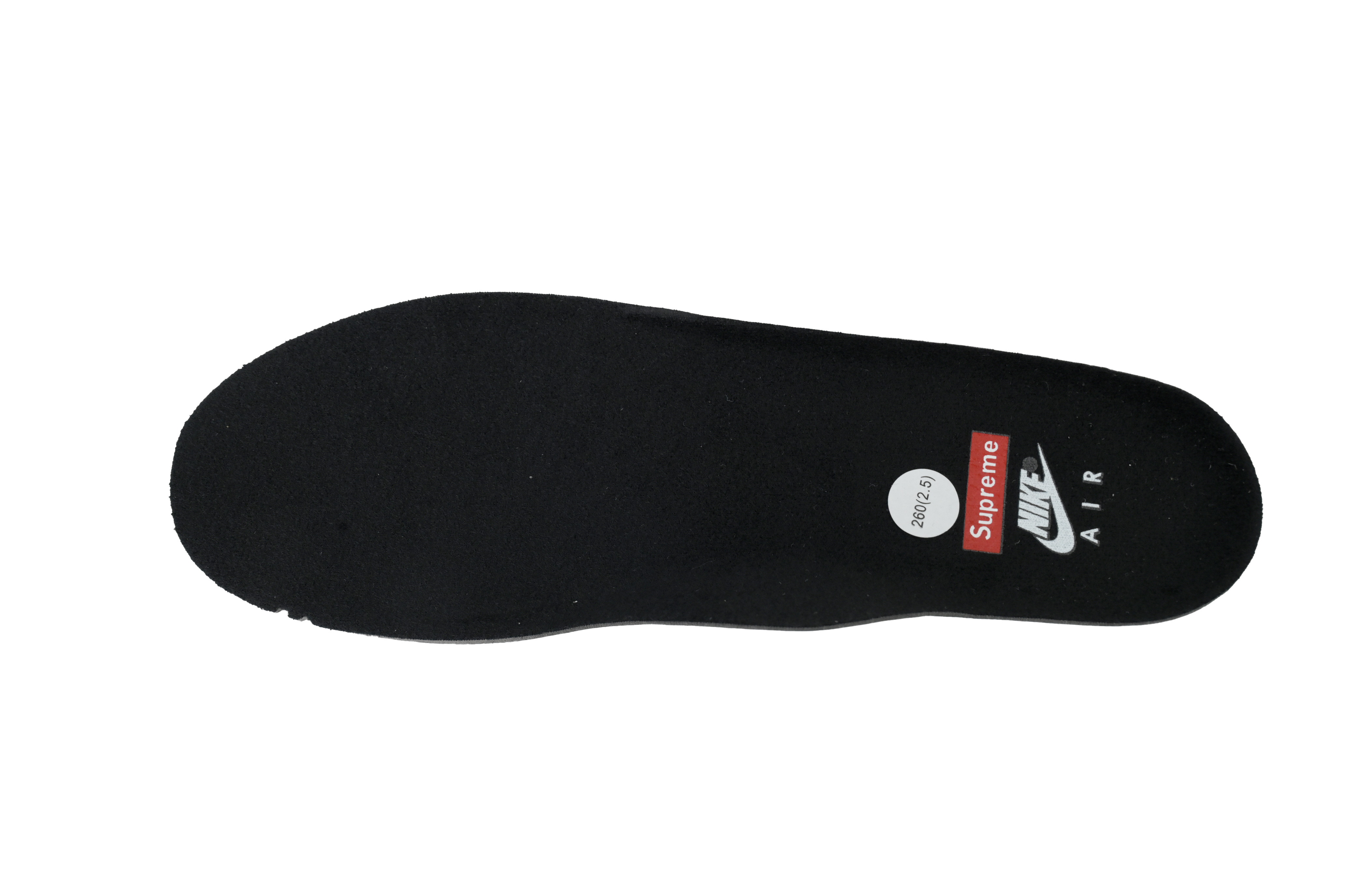 Supreme x Air Force 1 Low Box Logo - Black CU9225-001