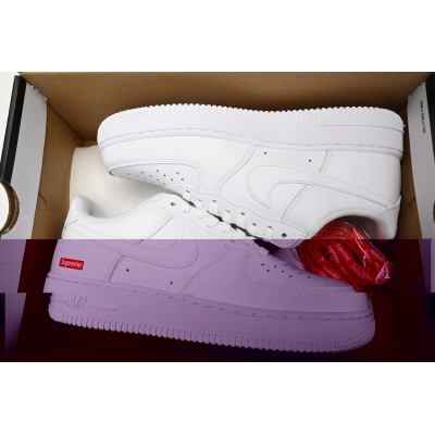 Supreme x Nike Air Force 1 Low White For Sale CU9225-100 02