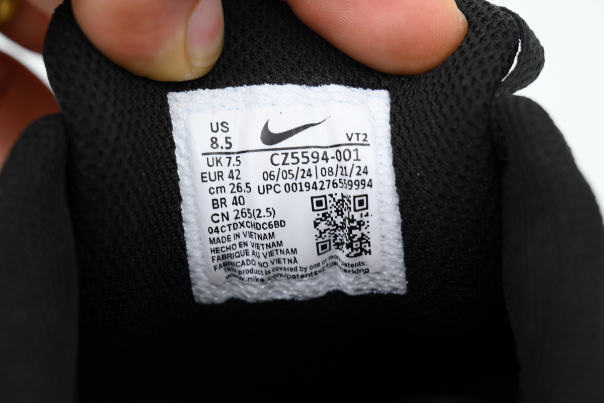 Air Max 90 Leather 'Triple Black' CZ5594-001