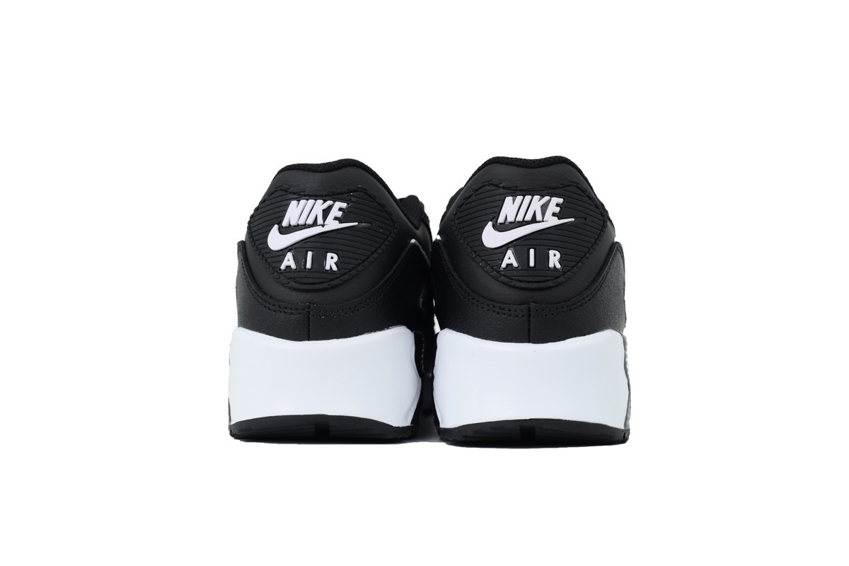 Air Max 90 Leather GS 'Black White' CD6864-029