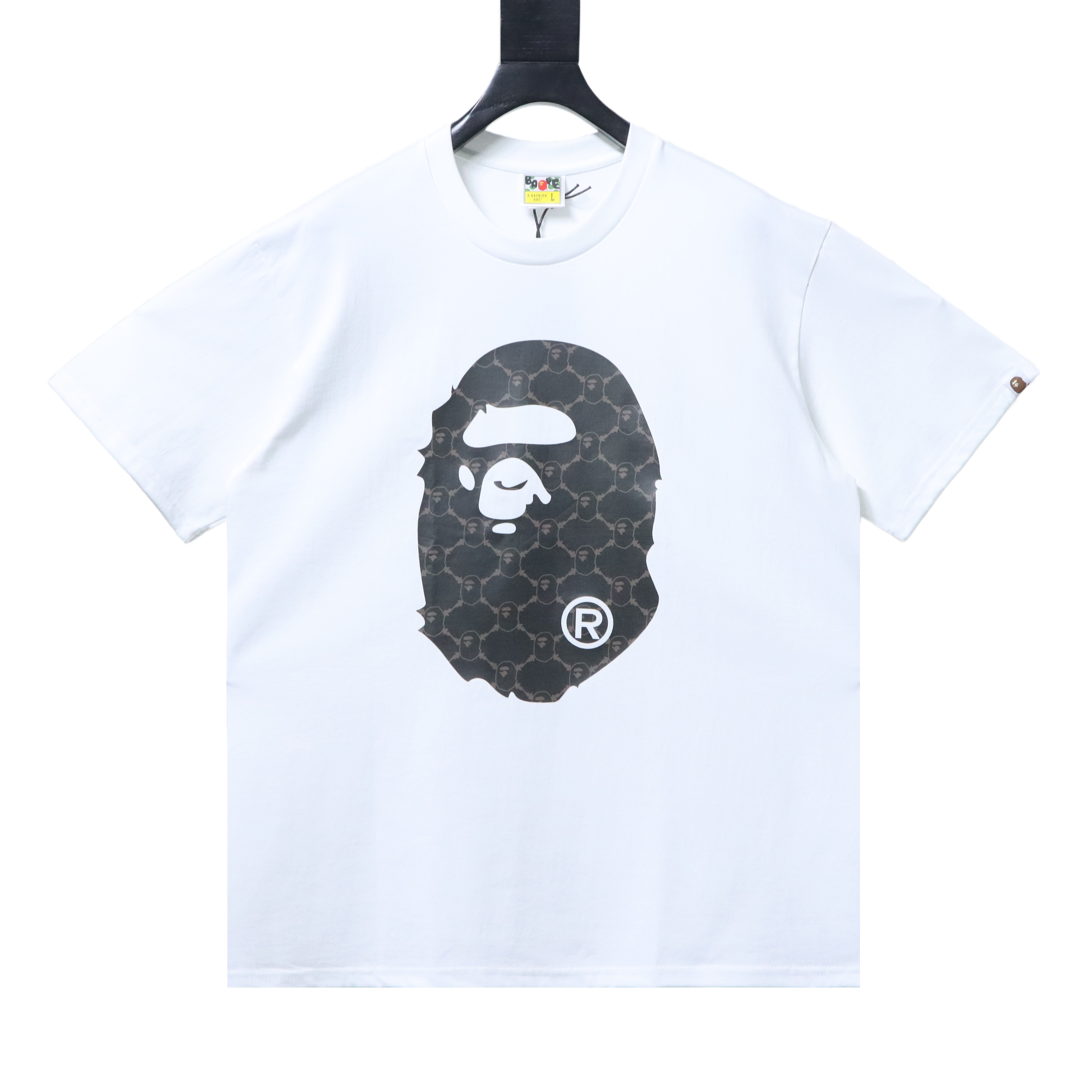 BAPE 26ss Ape Head T-Shirt Argyle