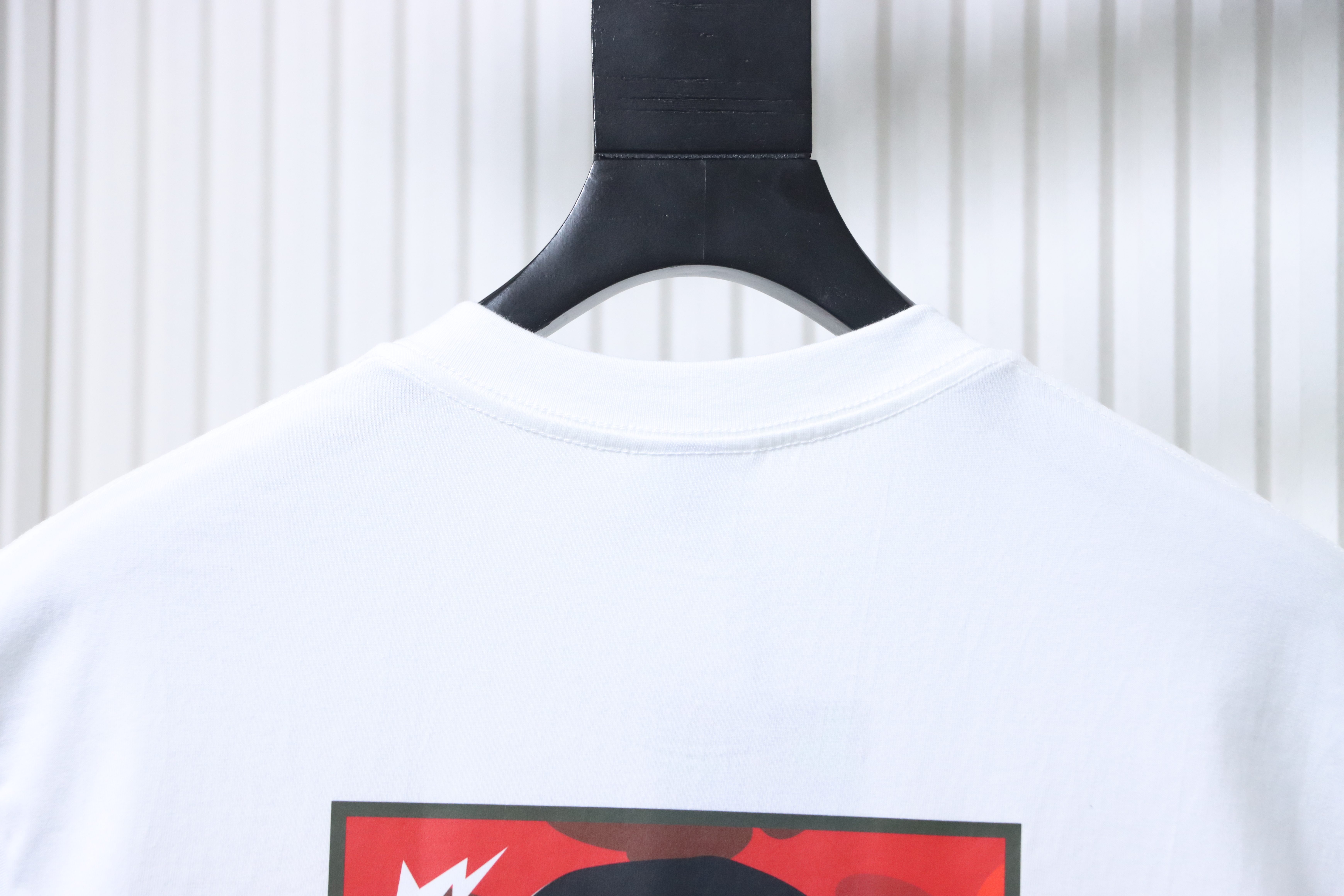 BAPE 26ss Ape Head T-Shirt Classic Red Logo