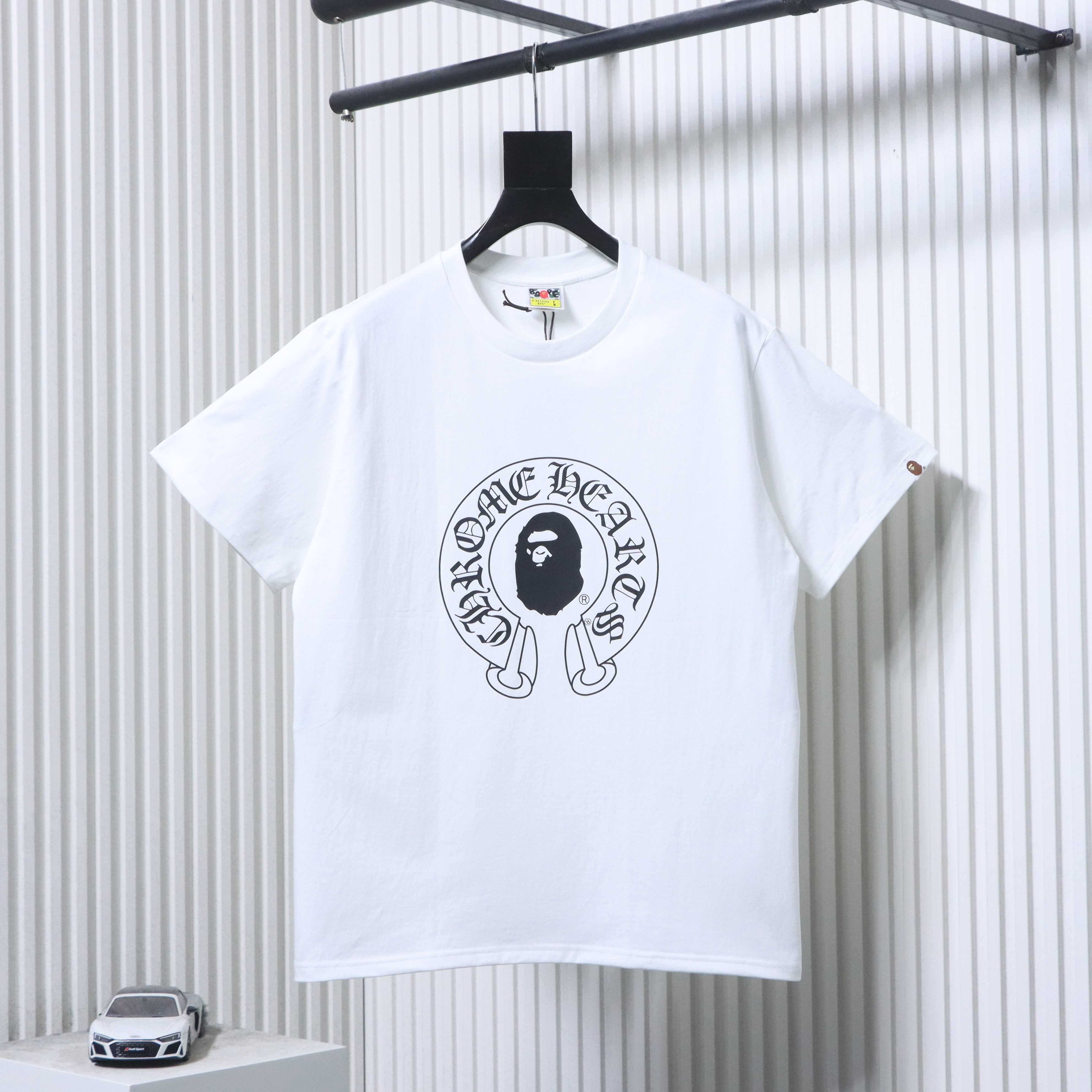 BAPE X Chrome Ape Head T-Shirt