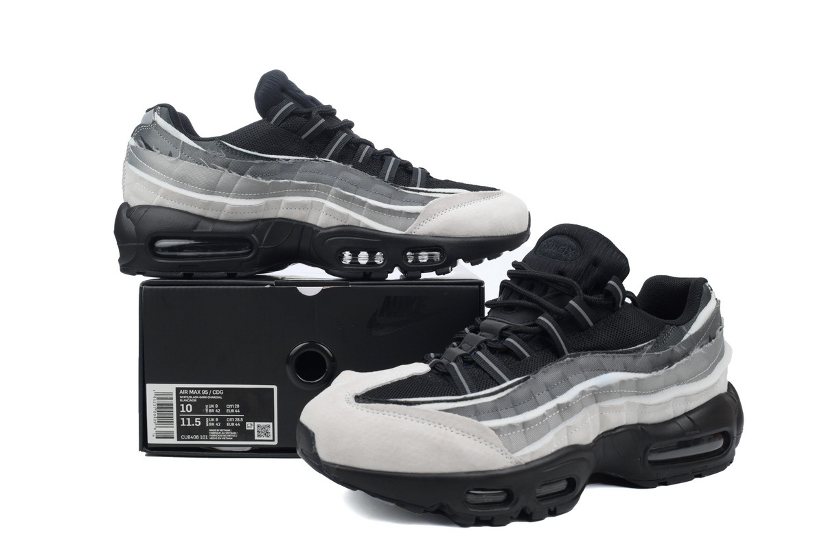 Comme des Garçons x Air Max 95 'Grey' CU8406-101