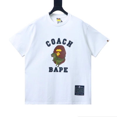 BAPE X COACH 26ss Ape Head T-Shirt 01