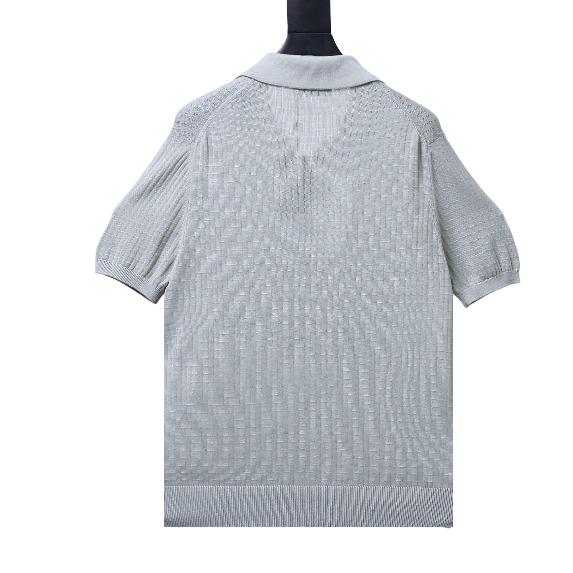  Loro Piana LP 25SS Bamboo Texture Polo  T-Shirt 