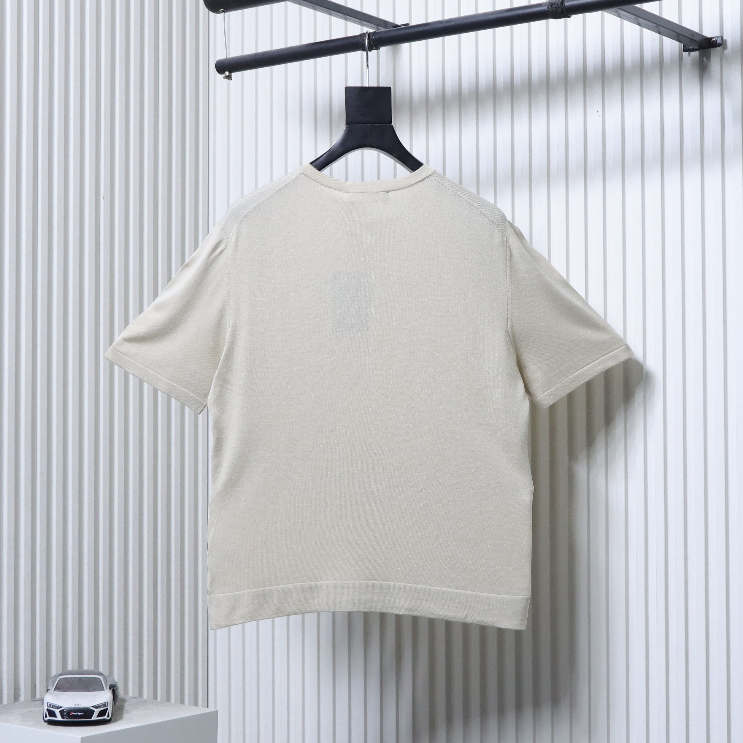 Loro Piana LP 25SS Henley Short Sleeve T-Shirt 