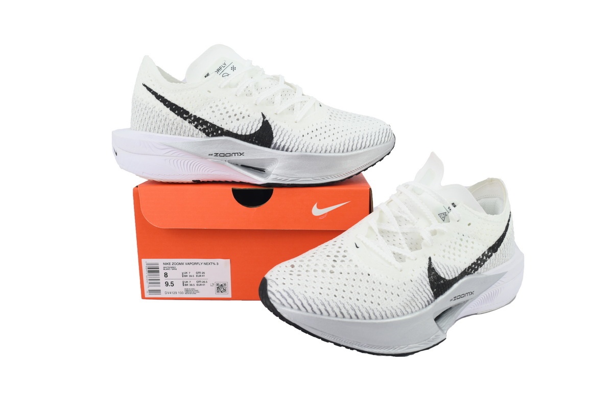 Nike ZoomX VaporFly Next% 3 White Particle Grey DV4129-100