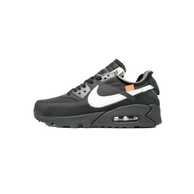 Off-White x Nike Air Max 90 “All Black” AA7293-001 01
