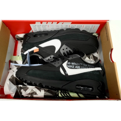 Off-White x Nike Air Max 90 “All Black” AA7293-001 02