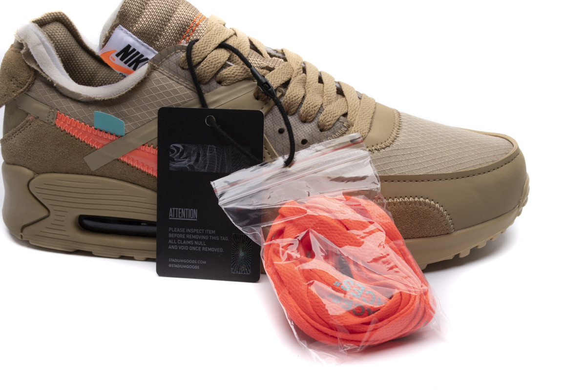 Off-White x Nike Air Max 90 “Desert Ore” AA7293-200