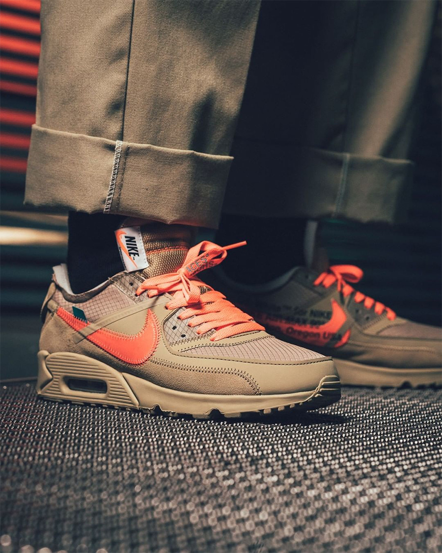 Off-White x Nike Air Max 90 “Desert Ore” AA7293-200