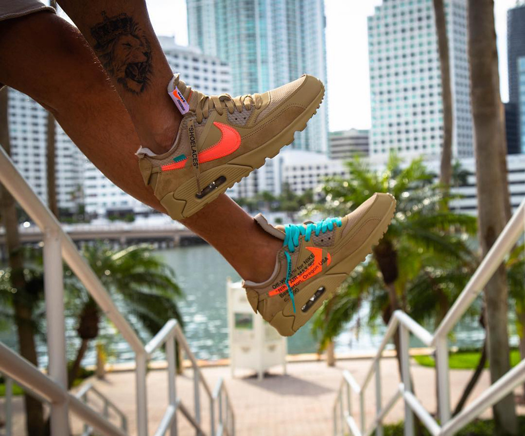 Off-White x Nike Air Max 90 “Desert Ore” AA7293-200
