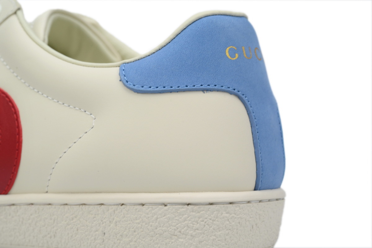 Gucci Ace GG 'White Blue Logo'