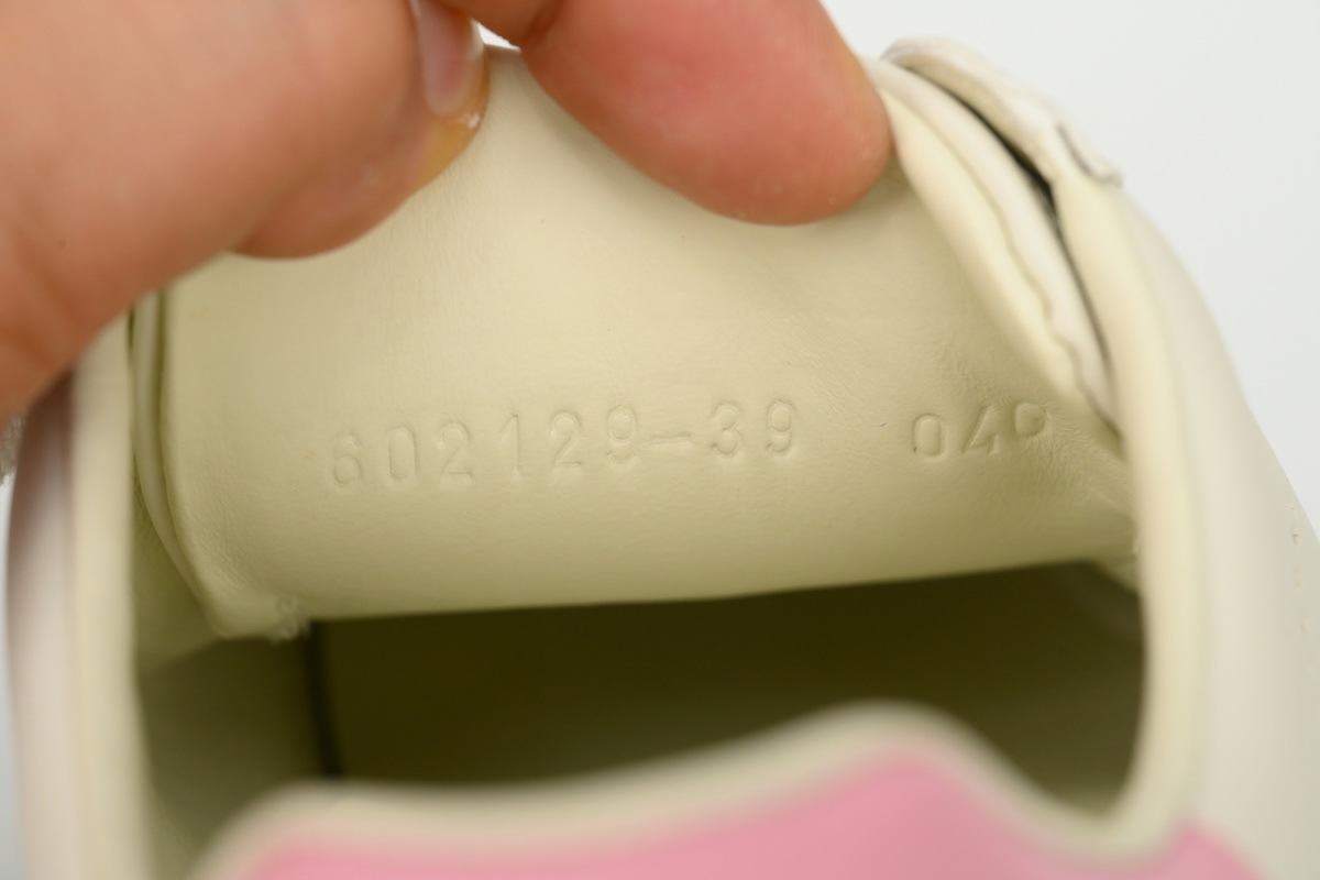 Gucci Ace GG 'White Pink Perforated'