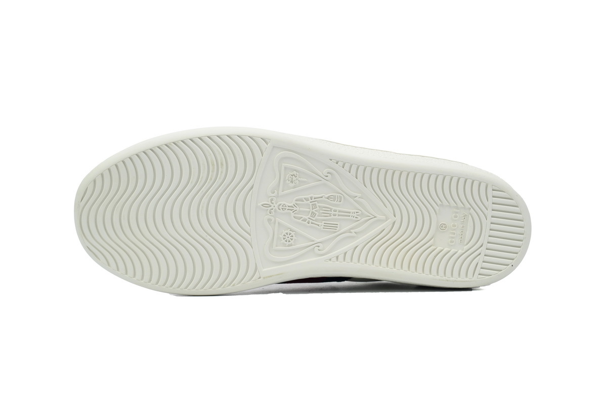 Gucci Ace Leather Sneakers 'Tiger Embroidery'