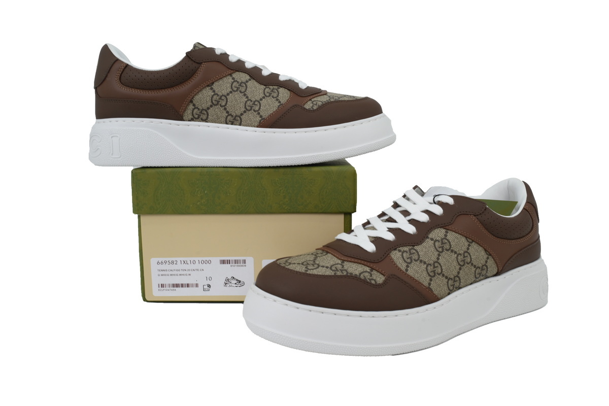 Gucci Chunky B 'White Brown'