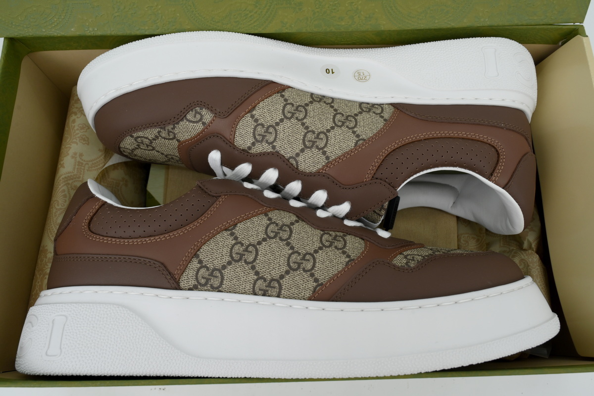Gucci Chunky B 'White Brown'