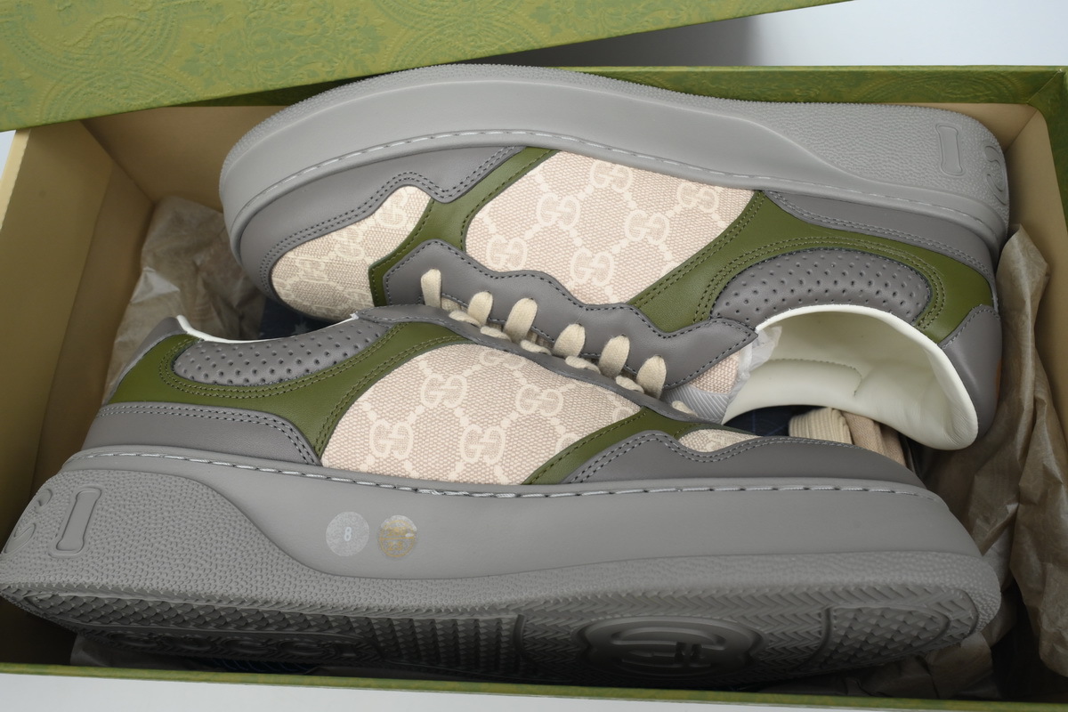Gucci Chunky B 'White Grey Green'