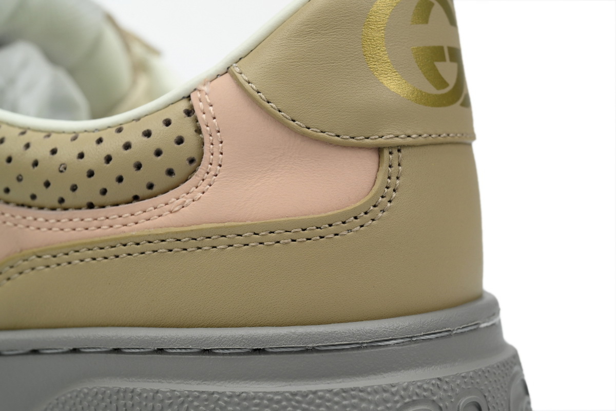 Gucci Chunky B GG Supreme 'Grey Pink'