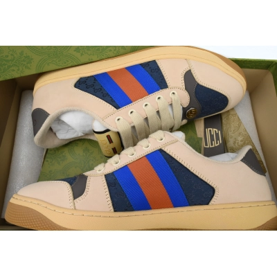 Gucci Distressed Sneakers 'Blue Grey' 02