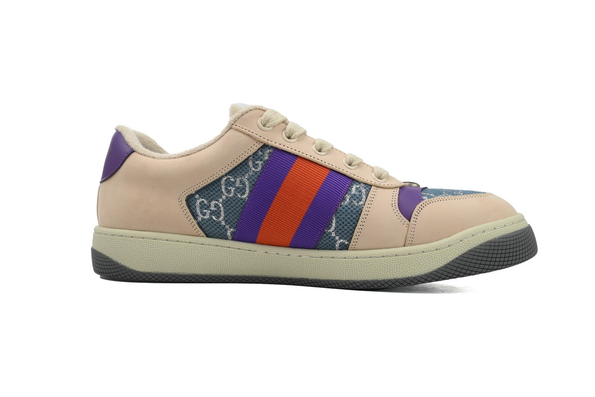 Gucci Distressed Sneakers 'Denim Purple'
