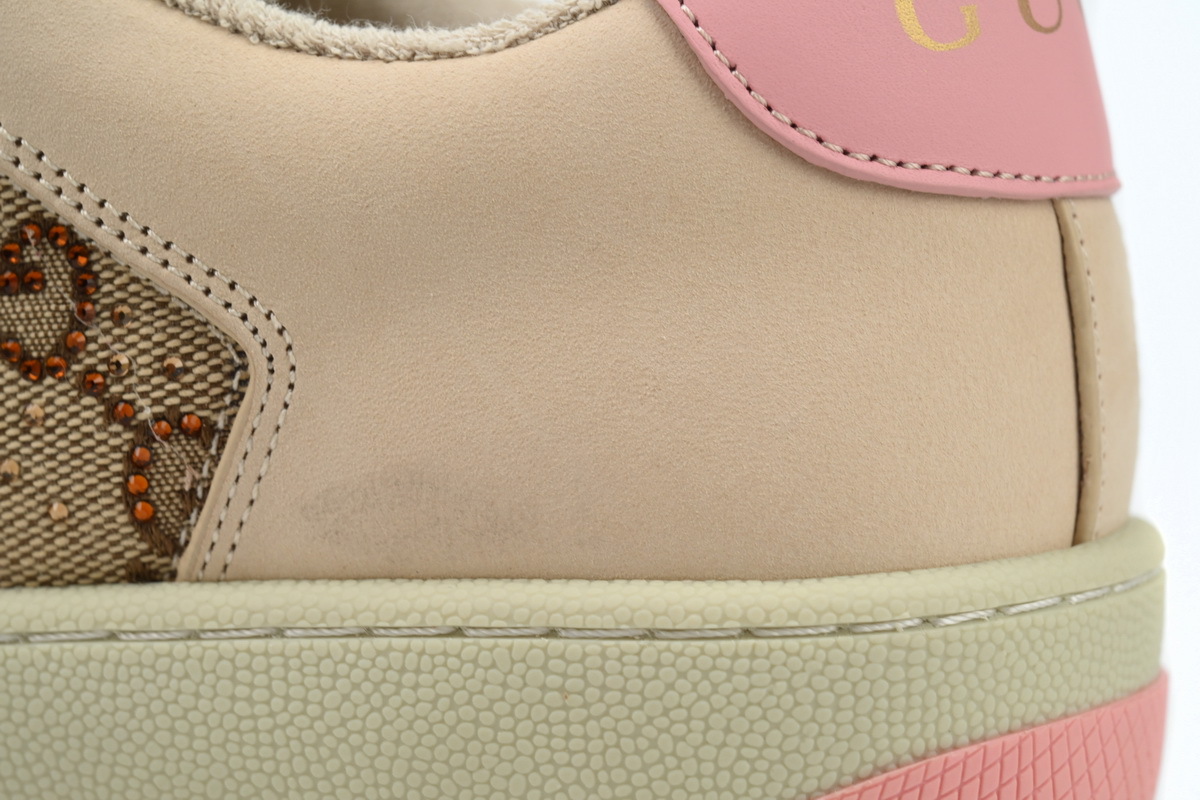 Gucci Distressed Sneakers 'Light Pink'