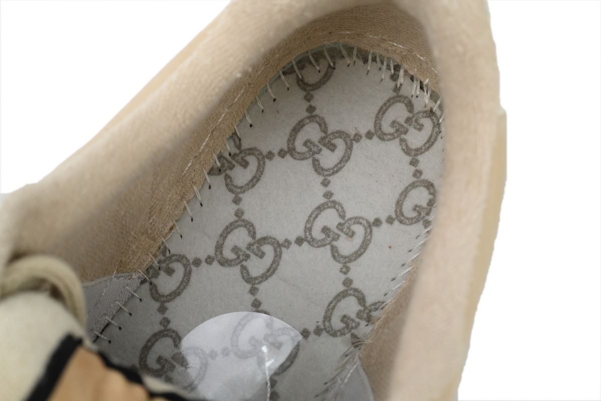 Gucci Distressed Sneakers 'White Canvas'