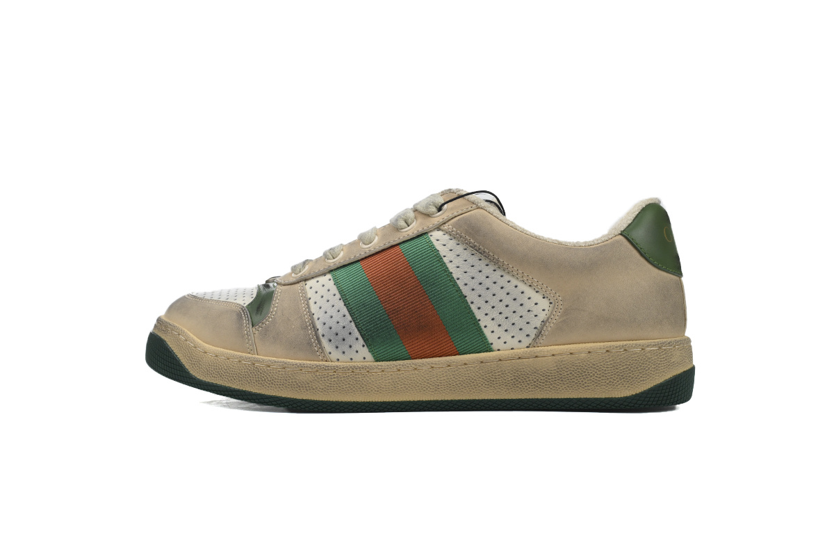 Gucci Distressed Sneakers 'White Perforated'
