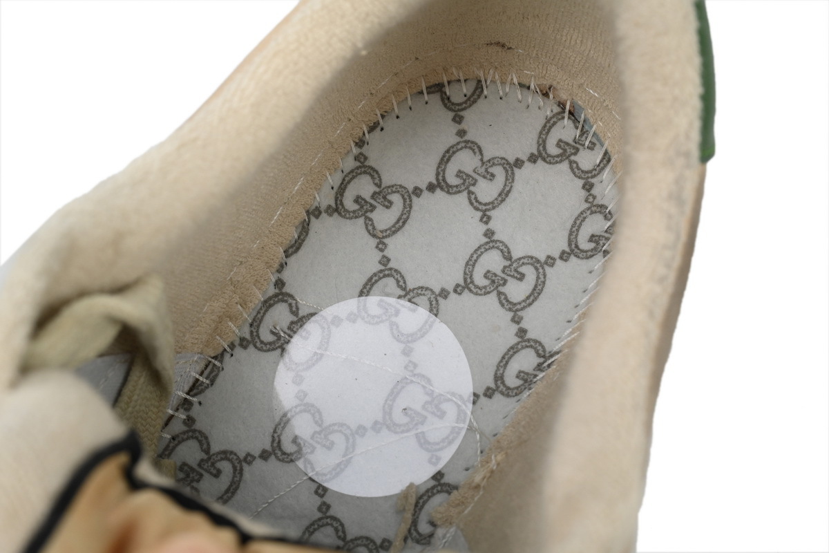 Gucci Distressed Sneakers 'White Perforated'