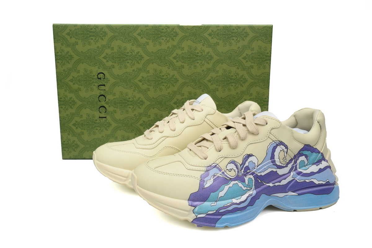 Gucci Rhyton 'Black Blue Wave'